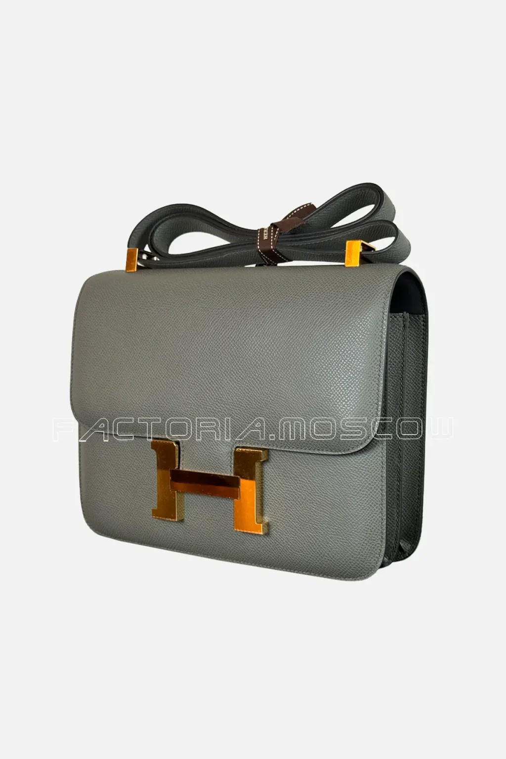 Hermes Constance 24 Epsom Colour Gris Meyer GHW