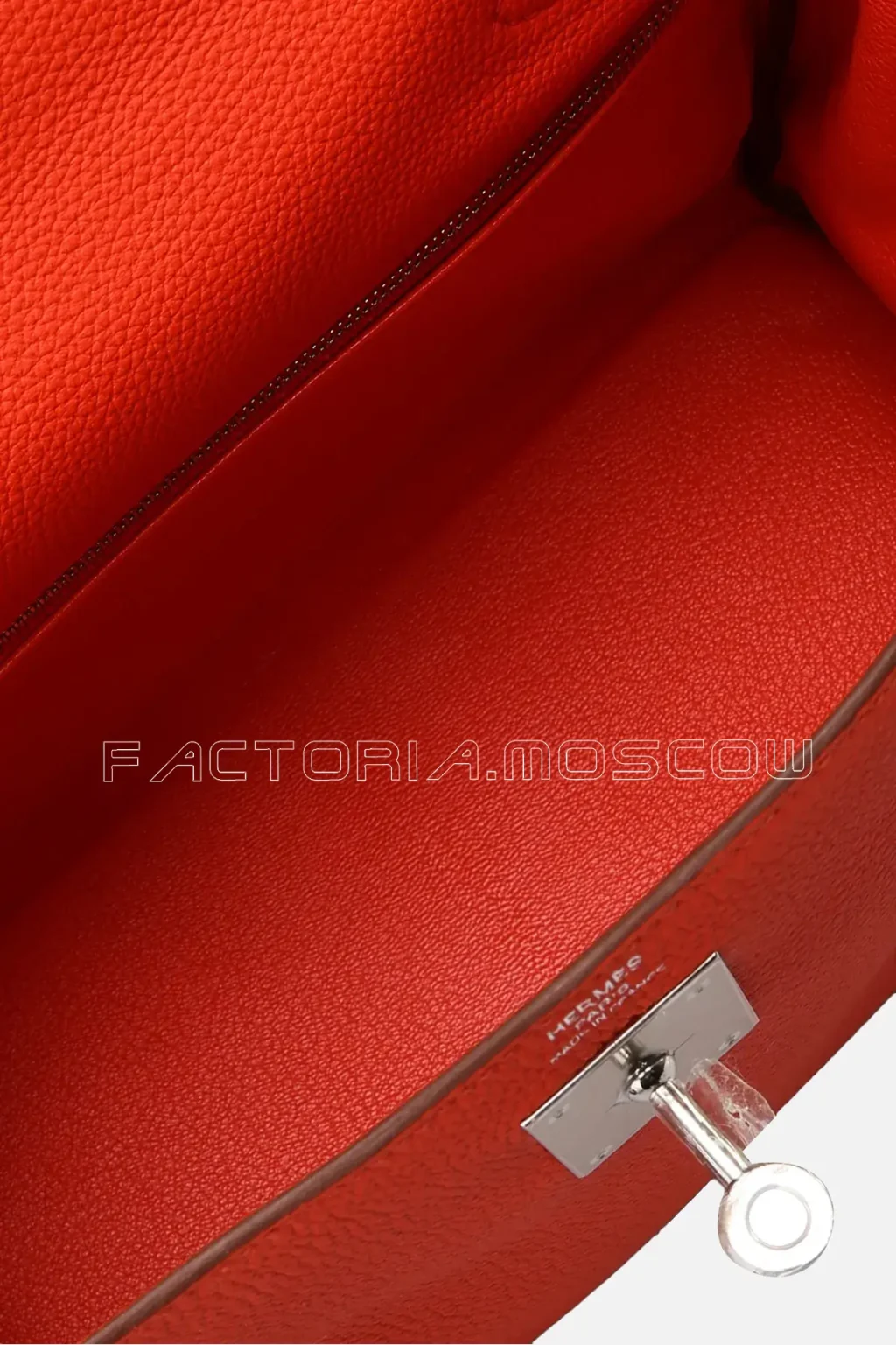 Hermes Kelly 28 Retourne Capucine Togo PHW