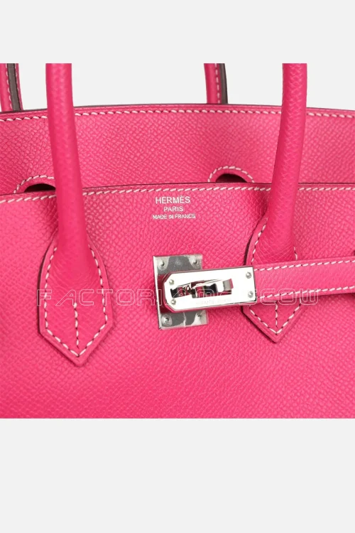 Hermès Birkin 25 Rose Tyrien Epsom PHW