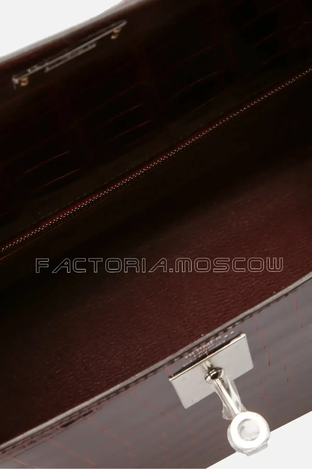 Hermes Kelly 28 Sellier Shiny Bourgogne Niloticus PHW