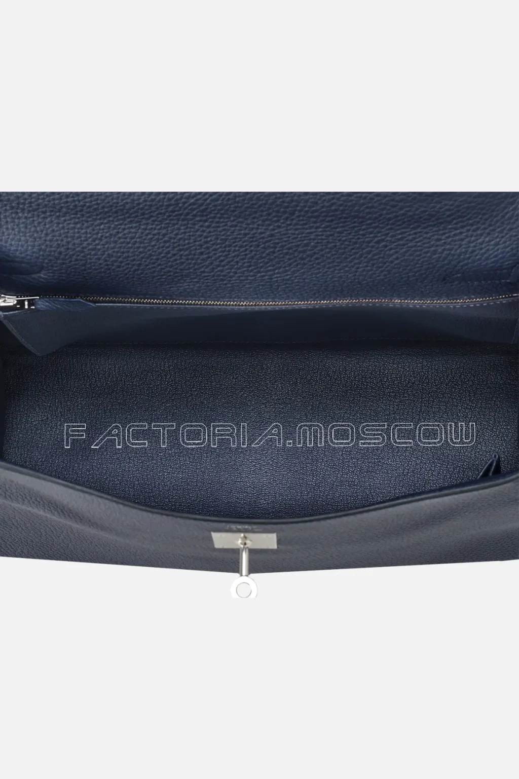 Hermès Kelly Retourne 32 Togo Colour Bleu Nuit PHW