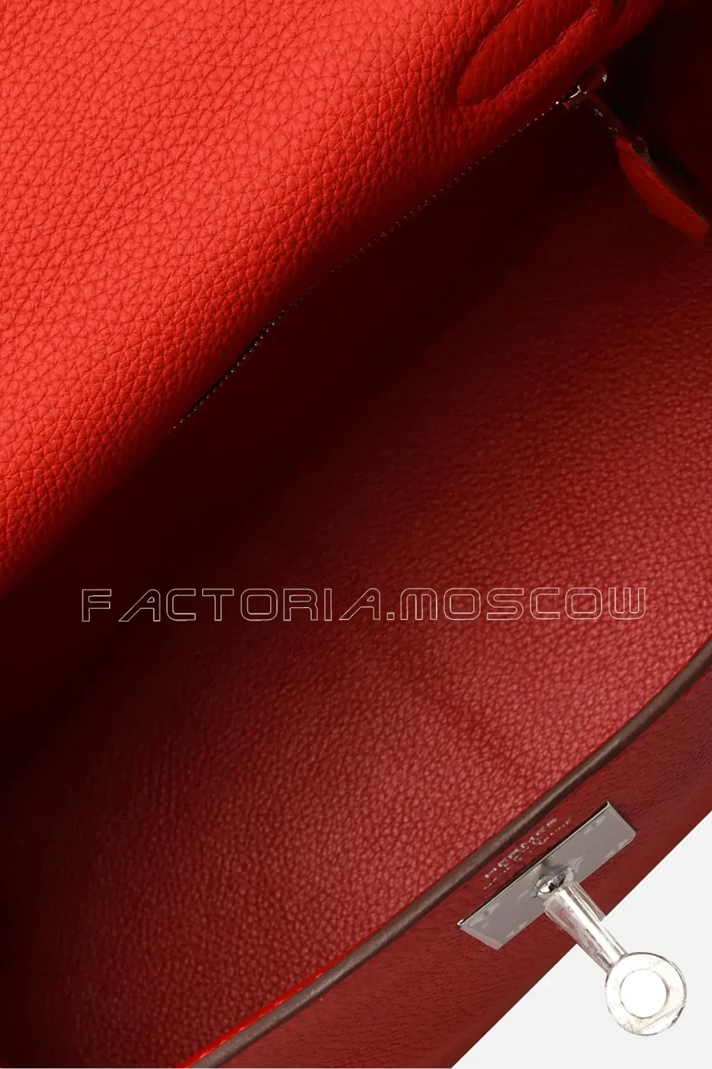 Hermes Kelly 28 Retourne Geranium Togo PHW