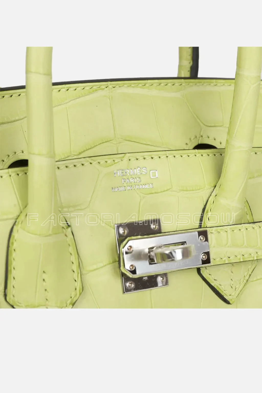 Hermès Birkin 25 Jaune Bourgeon Matte Alligator PHW