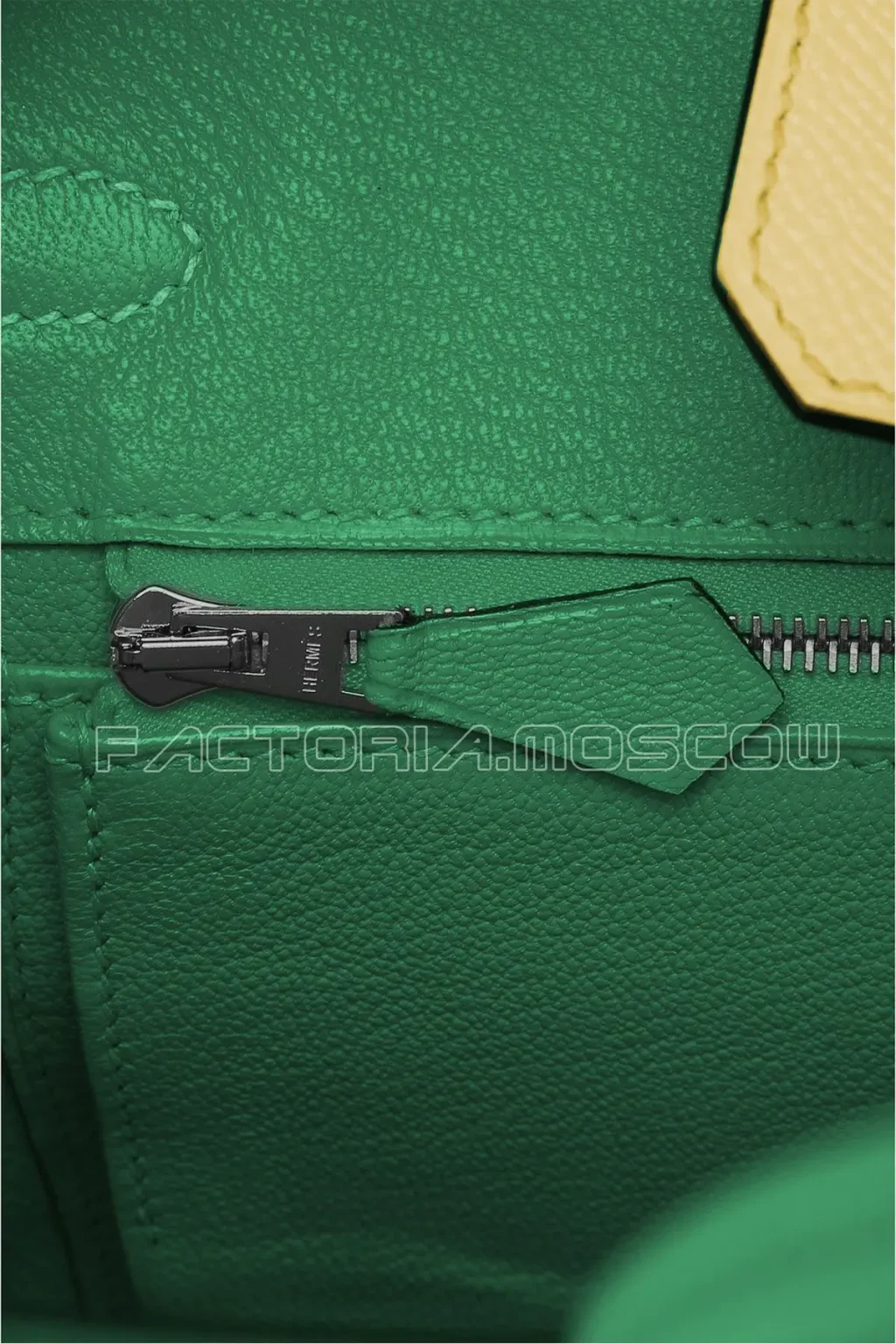 Hermes Birkin 25 Epsom HSS Bi-color Cactus/Jaune Poussin GHW