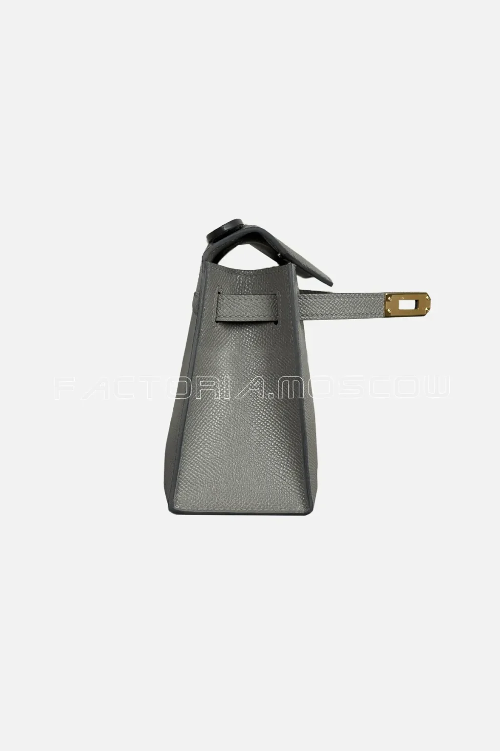Hermes Kelly Pouchette Epsom Colour Gris Meyer GHW