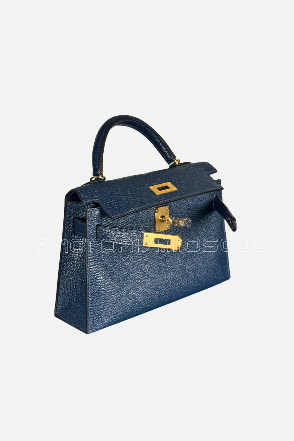 Hermes Kelly Mini II 20 Chèvre Colour Bleu Sapphire GHW