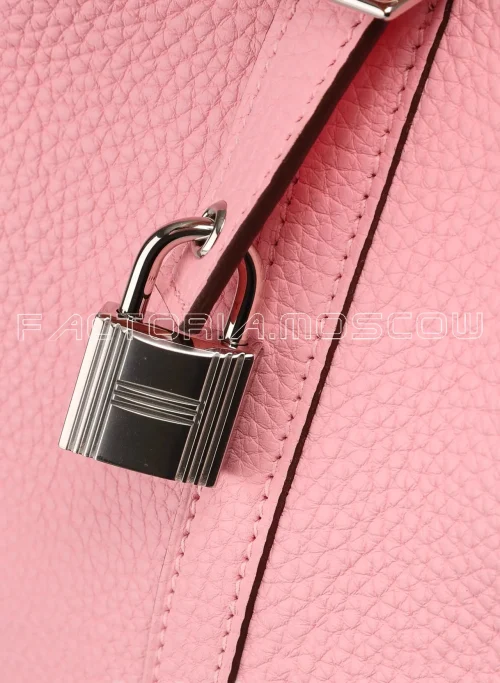 Hermes Picotin Lock 18 Taurillon Clemence Colour Rose Sakura PHW