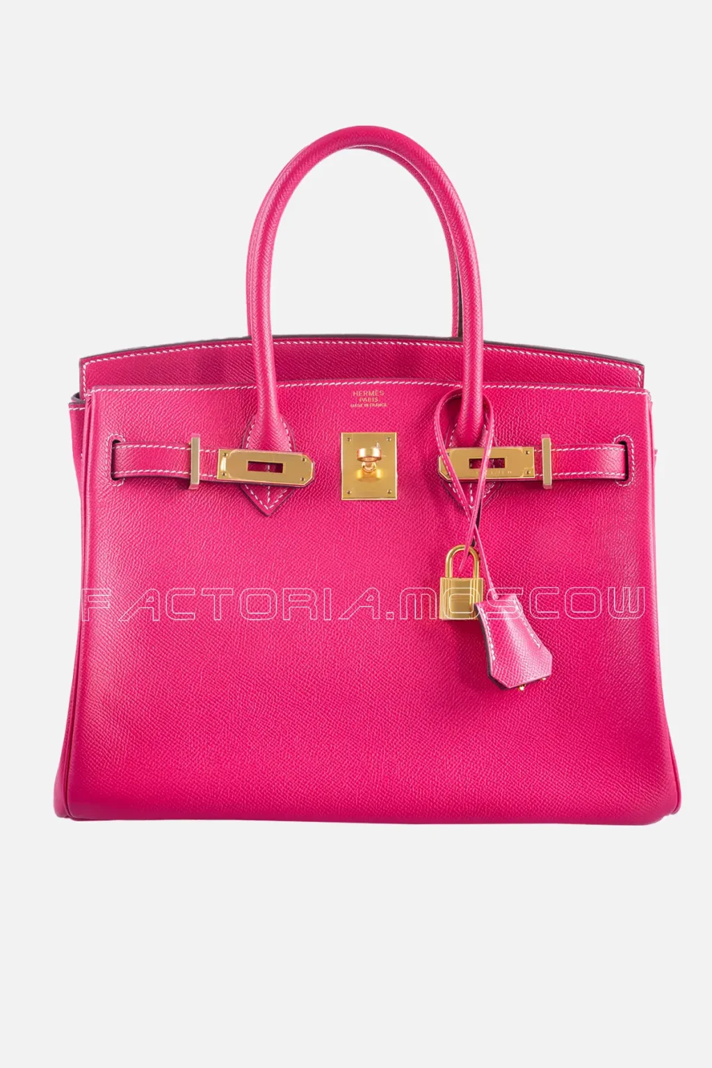 Hermes Birkin 30 Rose Tyrien Epsom GHW