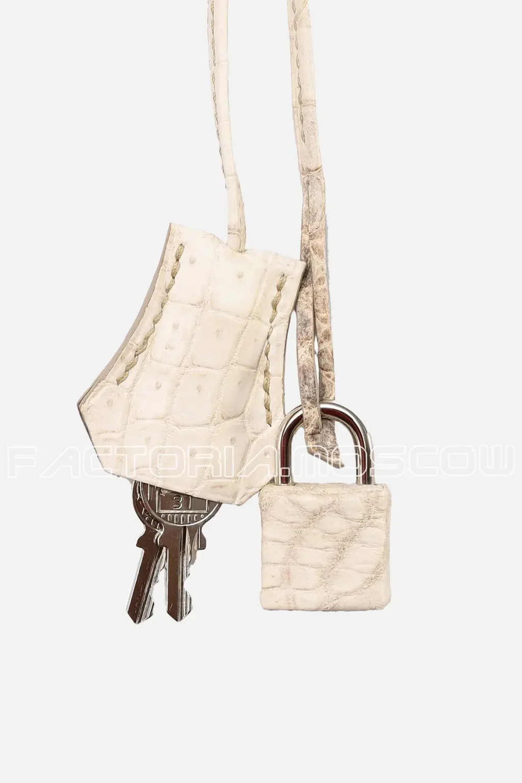 Hermes Birkin 35 Crocodile Niloticus matte Blanc Himalaya PHW