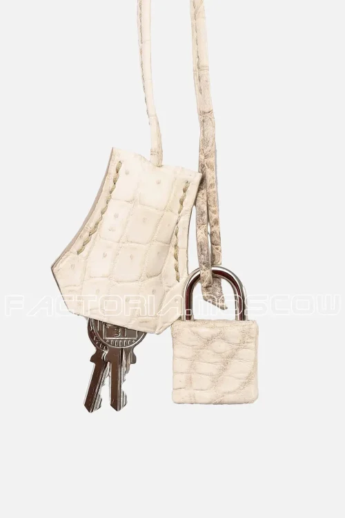 Hermes Birkin 35 Crocodile Niloticus matte Blanc Himalaya PHW