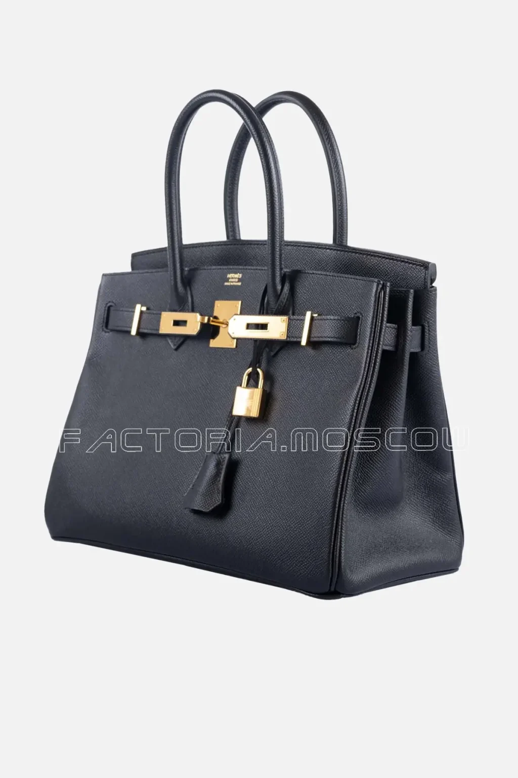 Hermes Birkin 30 Black Epsom GHW