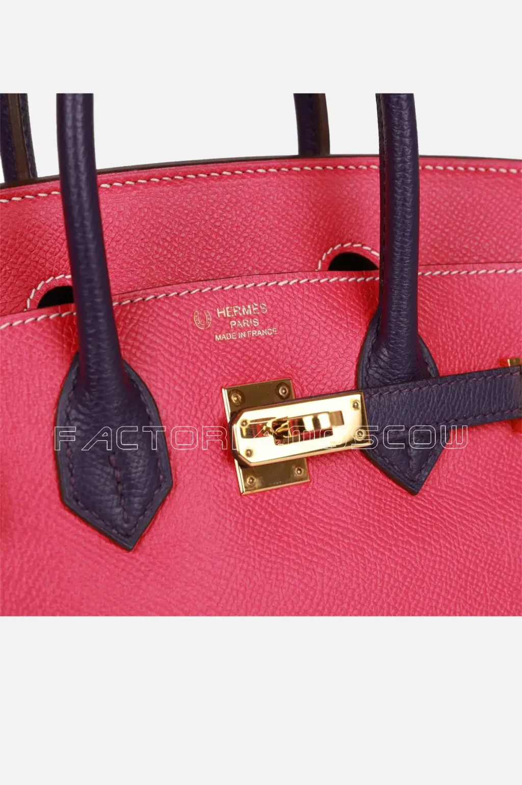 Hermès Special Order (HSS) Birkin 25 Rose Tyrien/Iris Epsom GHW