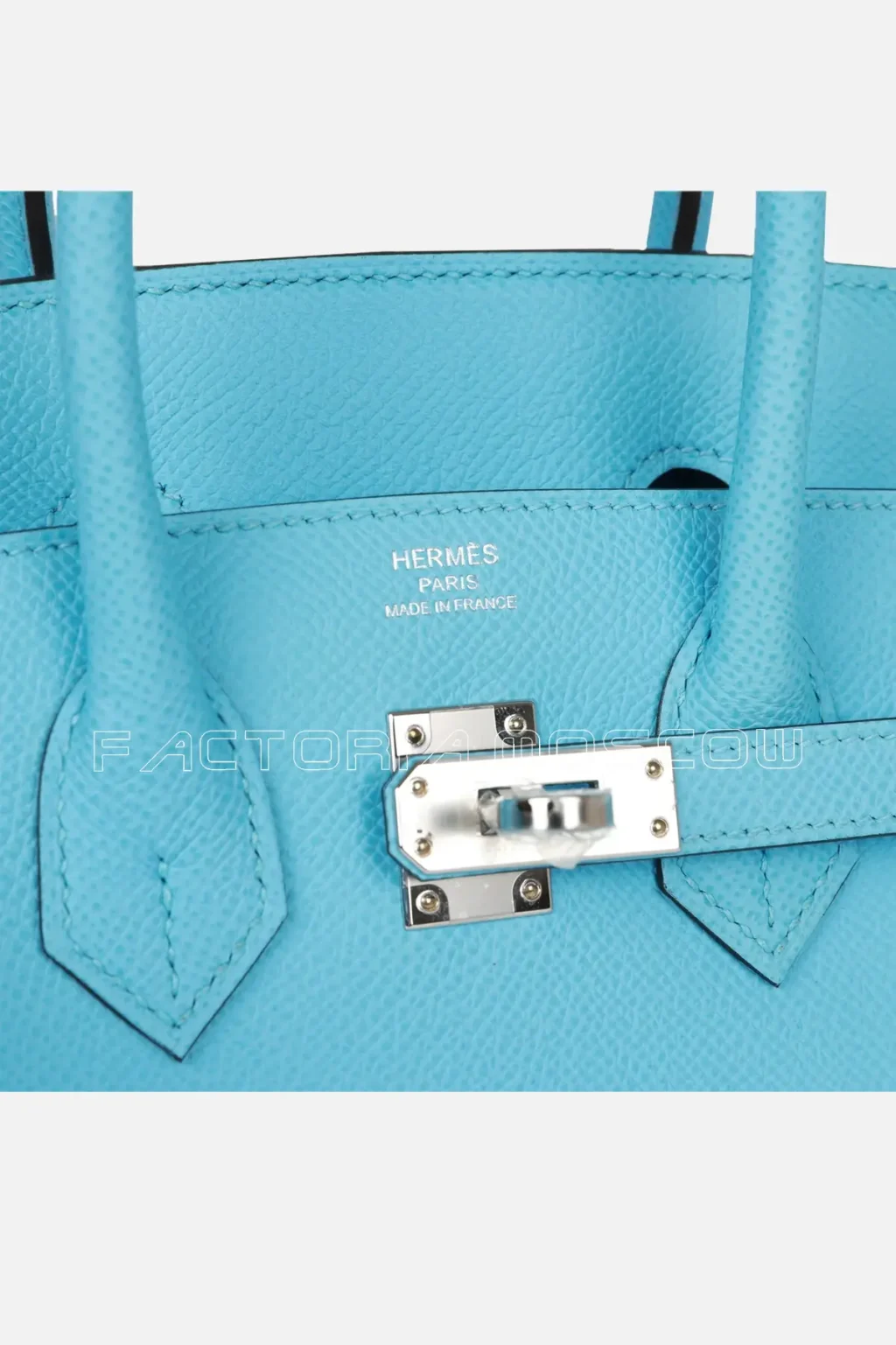 Hermès Birkin Sellier 25 Celeste Epsom PHW