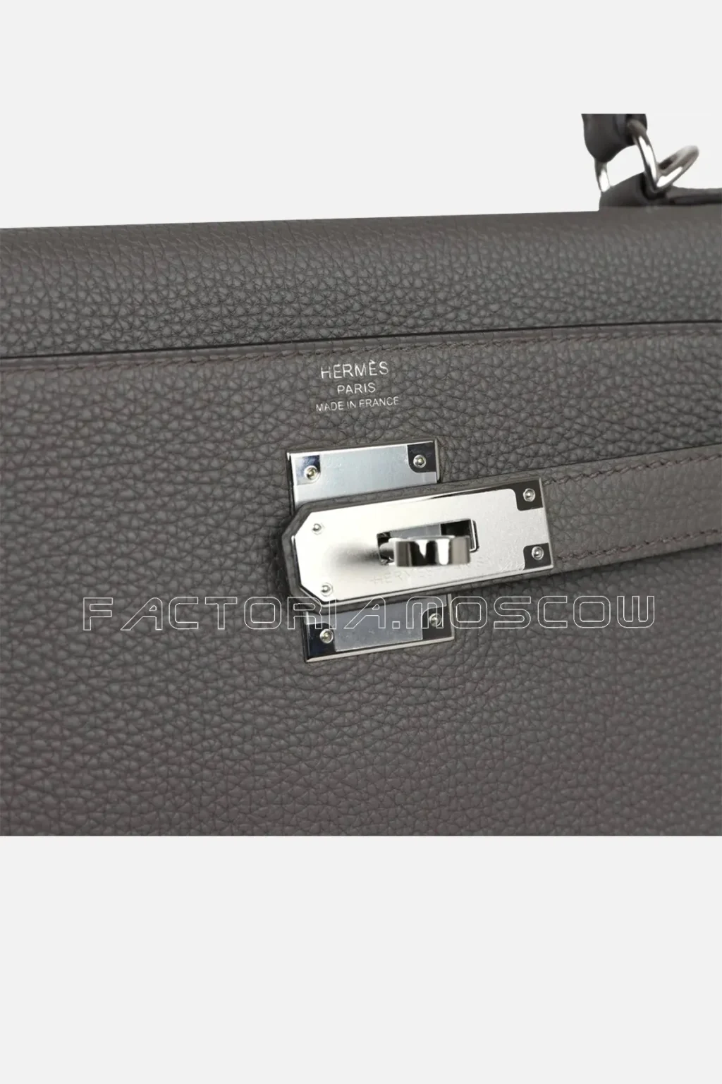 Hermès Kelly Retourne 28 Etain Togo PHW