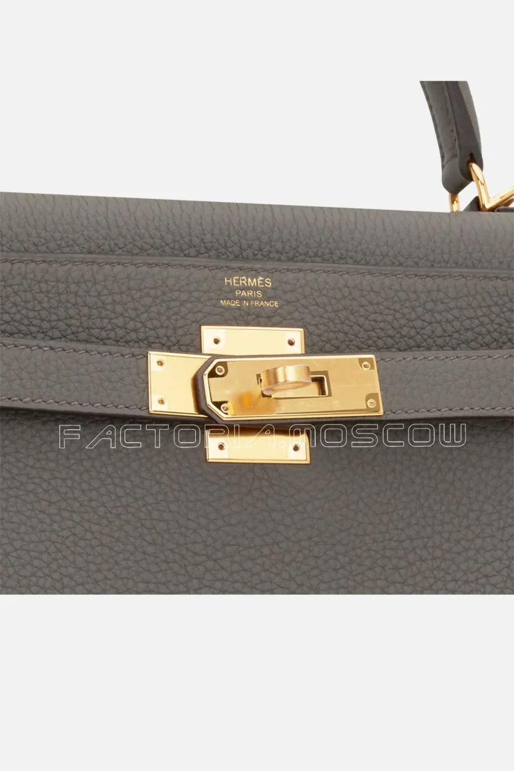 Hermès Kelly Retourne 28 Etain Togo GHW