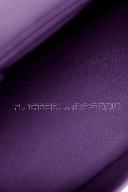Hermes Birkin 25 Alligator matte/Swift Amethyst PHW