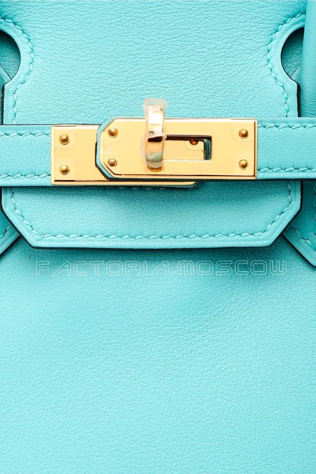 Hermes Birkin 25 Bleu Atoll Swift GHW