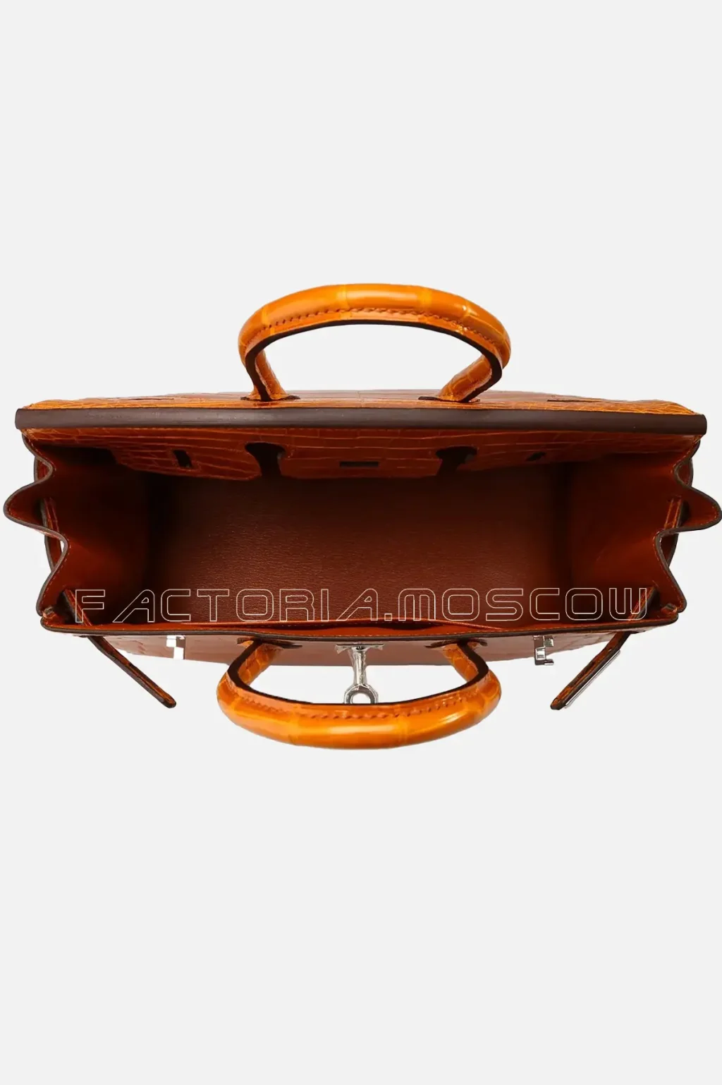 Hermes Birkin 25 Pain d'Épices Shiny Niloticus PHW