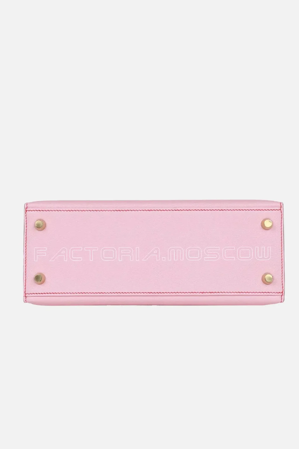 Hermès Special Order (HSS) Kelly Sellier 25 Rose Sakura Chevre Brushed GHW