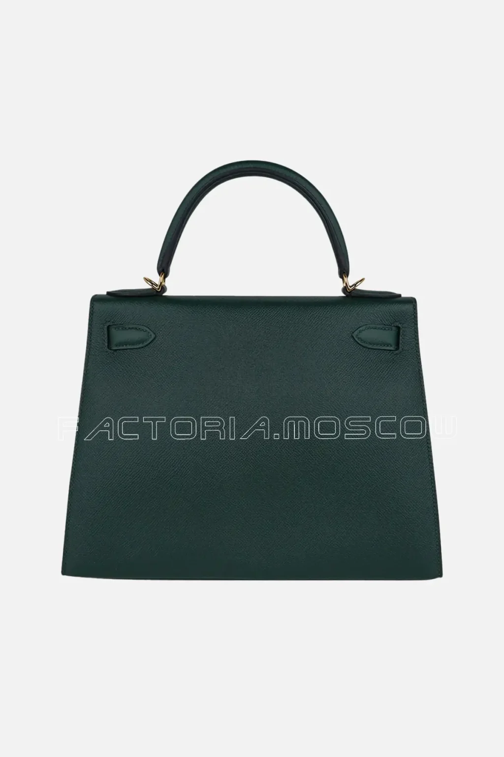 Hermes Kelly Sellier 28 Bag Vert Anglais Epsom Leather GHW