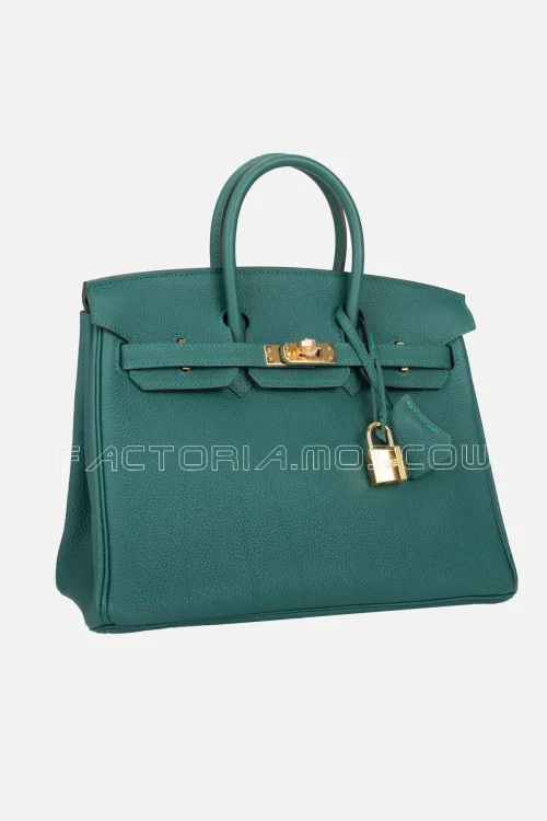 Hermes Birkin 25 Malachite Togo GHW