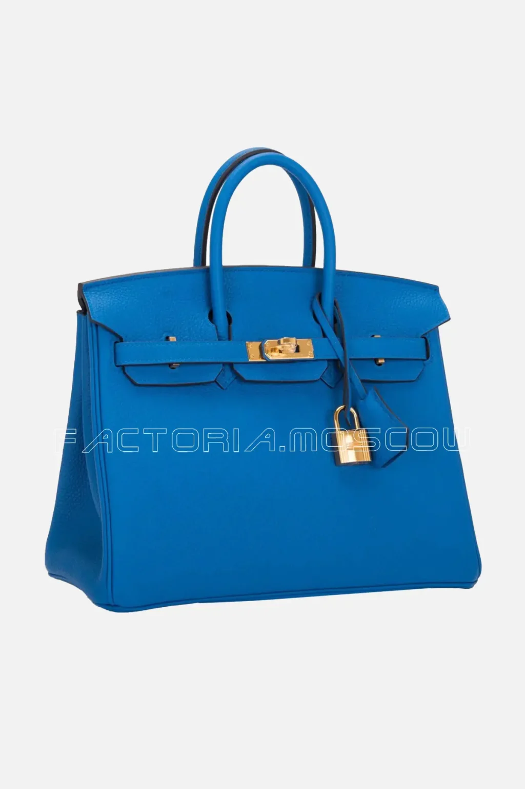 Hermes Birkin 25 Bleu Zellige Togo GHW