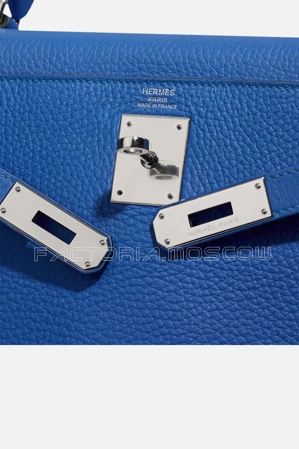 Hermès Kelly Retourne 28 Togo Bleu Mykonos PHW