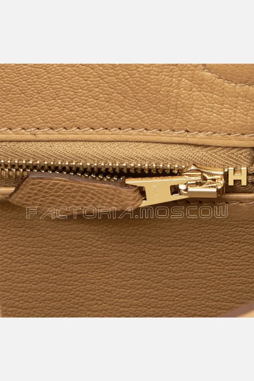 Hermes Birkin 25 Sellier Epsom Biscuit GHW