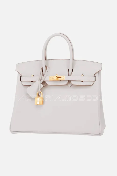 Hermès Birkin 25 Gris Perle Swift GHW