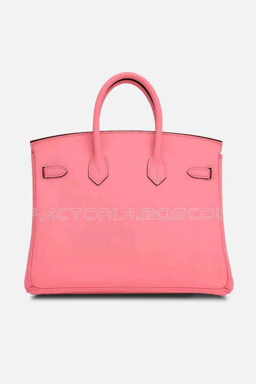 Hermes Birkin 25 Rose Azalee Swift GHW