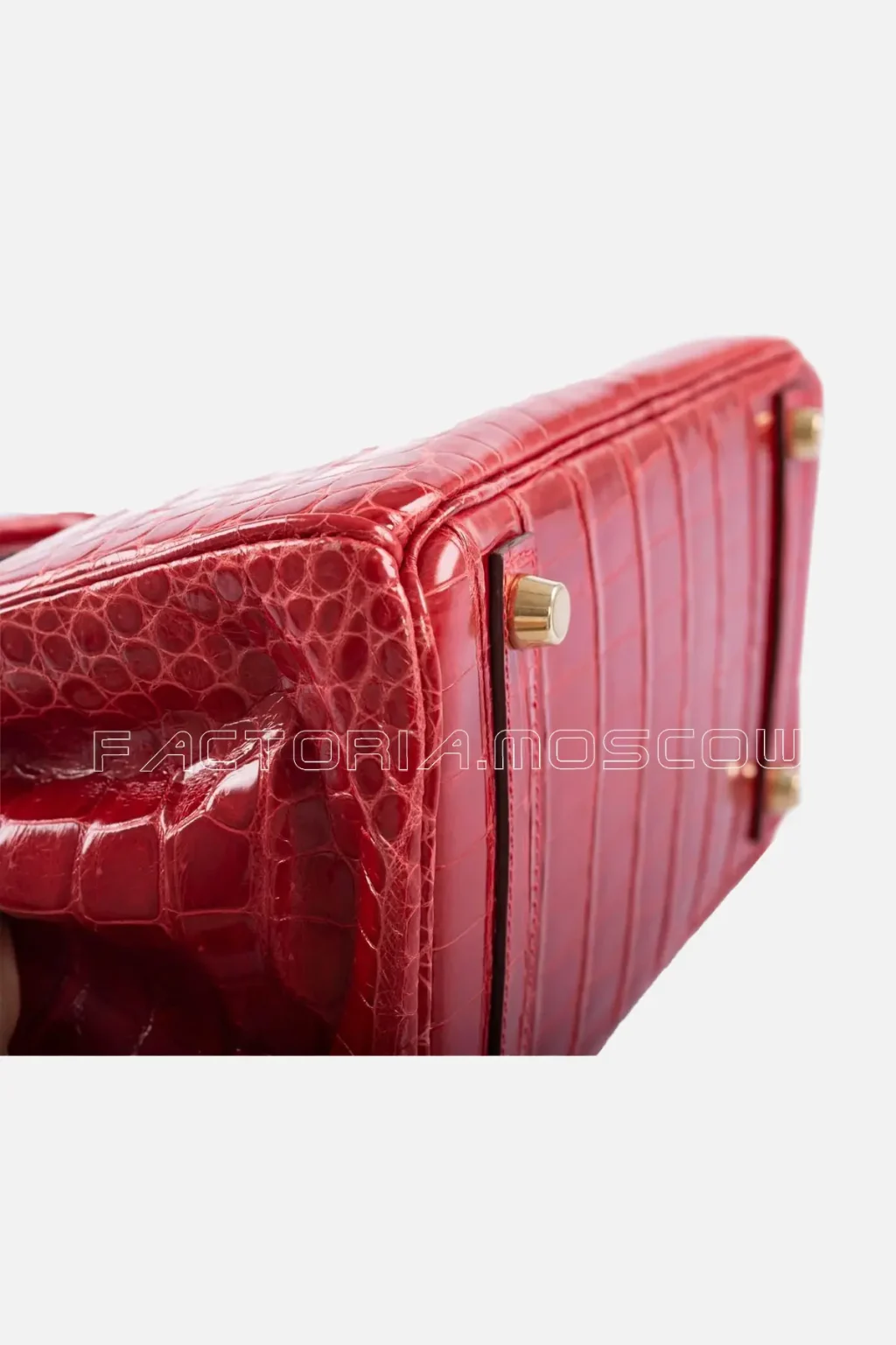 Hermes Birkin 25 Braise Porosus Crocodile GHW