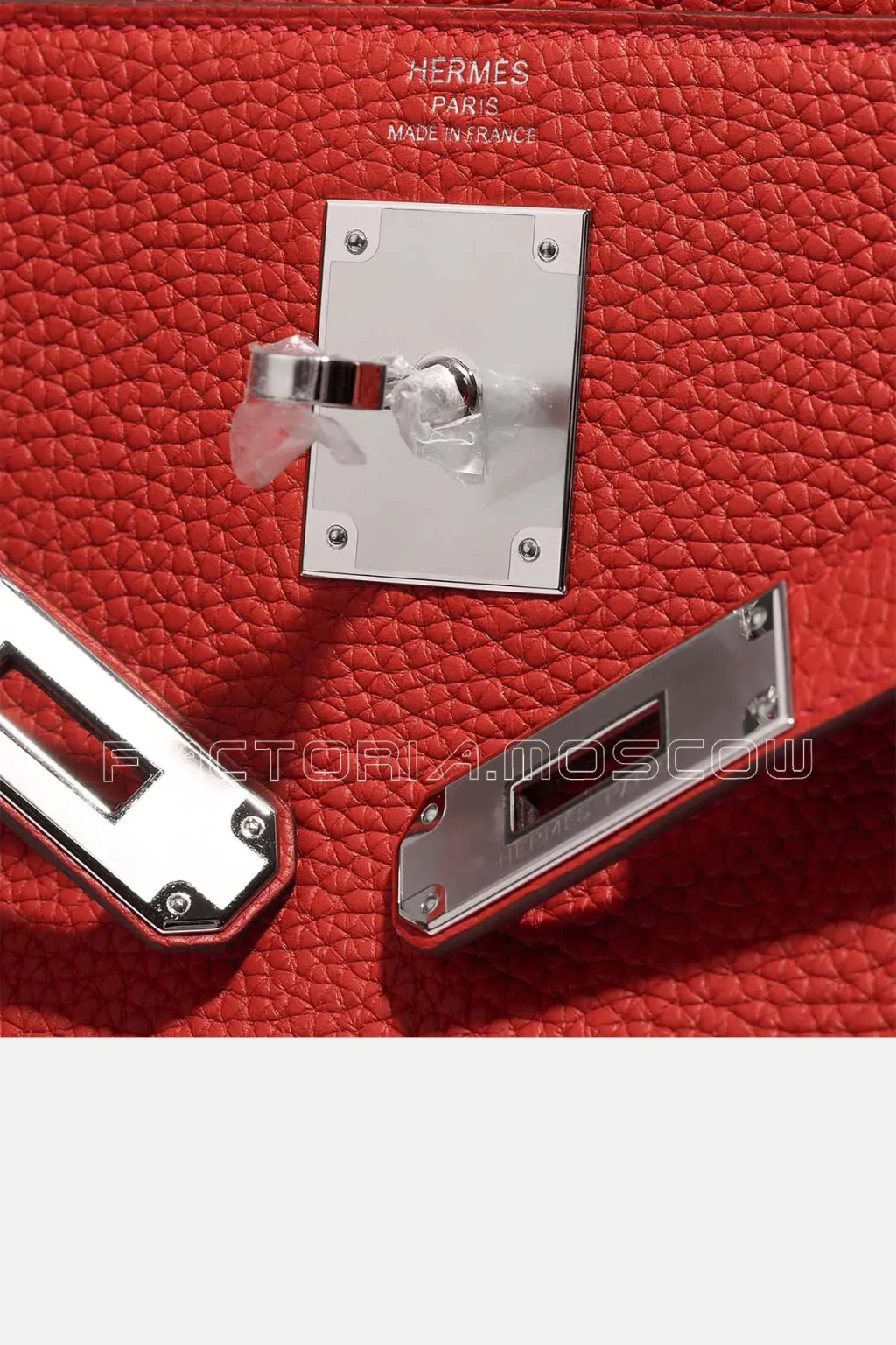 Hermès Kelly Retourne 28 Clémence Colour Rouge Vermillon PHW