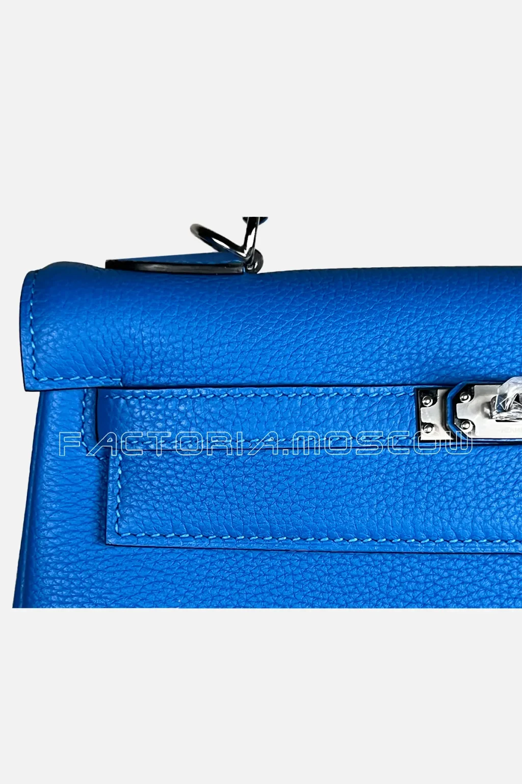 Hermes Kelly Retourne 25 Togo Colour Blue Hydra PHW