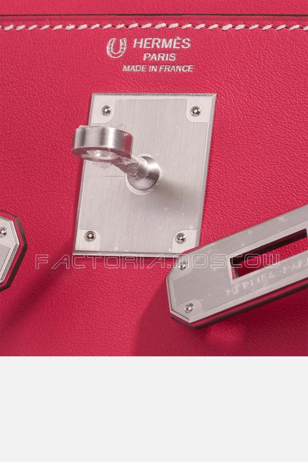 Hermès HSS Kelly Retourne 28 Swift Rose Extreme/Rose Sakura PHW