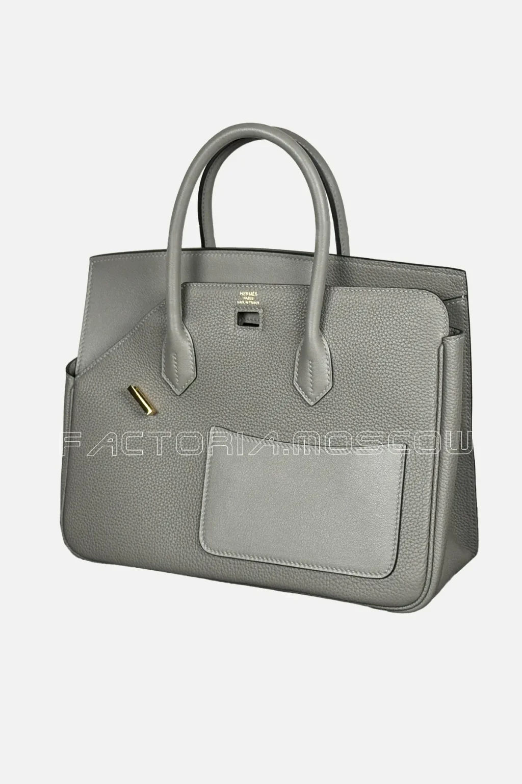 Hermes Birkin En Desordre 30 Togo/Swift Colour Gris Meyer GHW