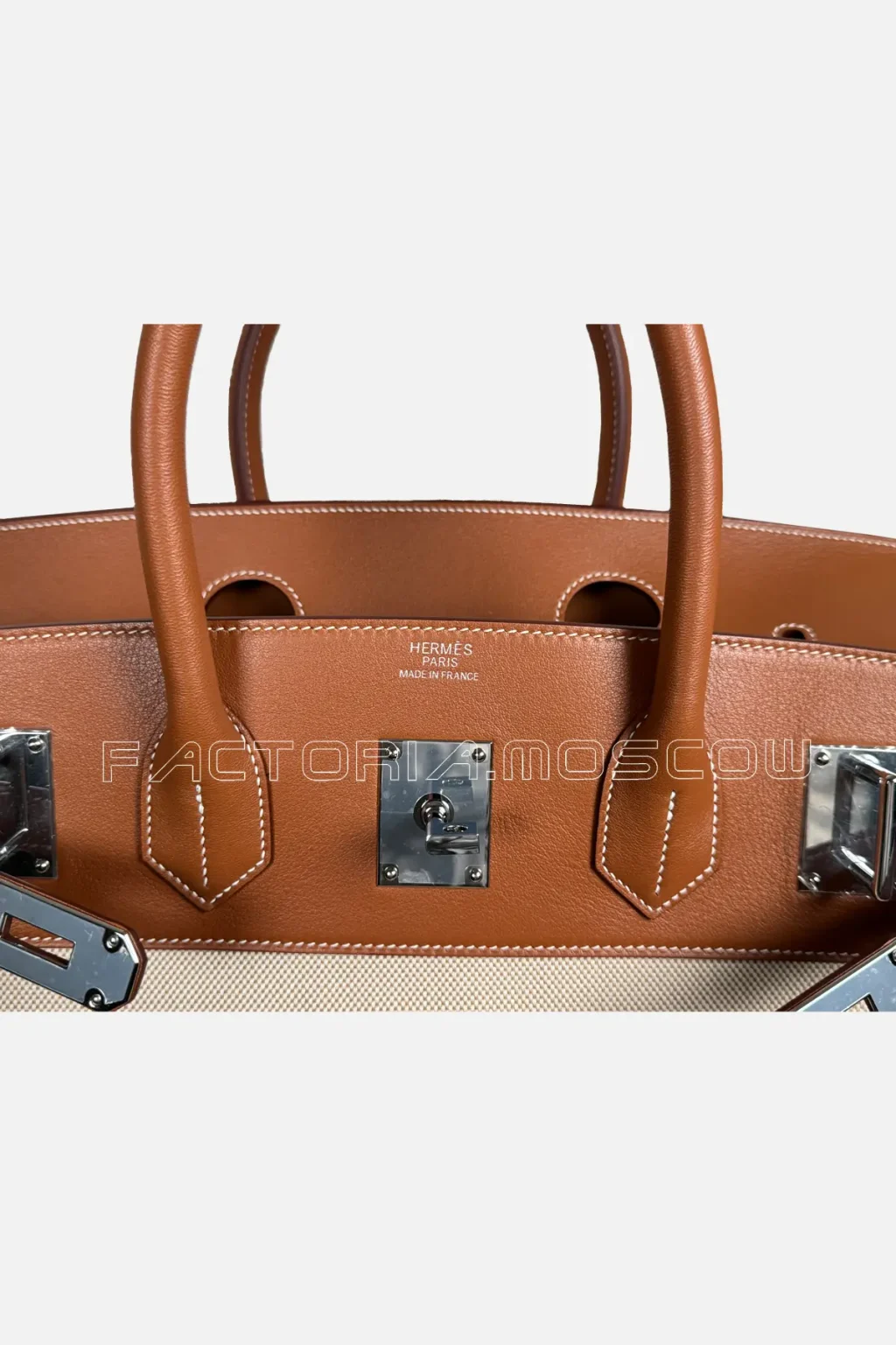Hermes Birkin HAC 40 Swift/Toile H Colour GHW PHW
