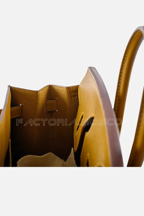Hermes Birkin 25 Sellier Bronze Dore Madame GHW