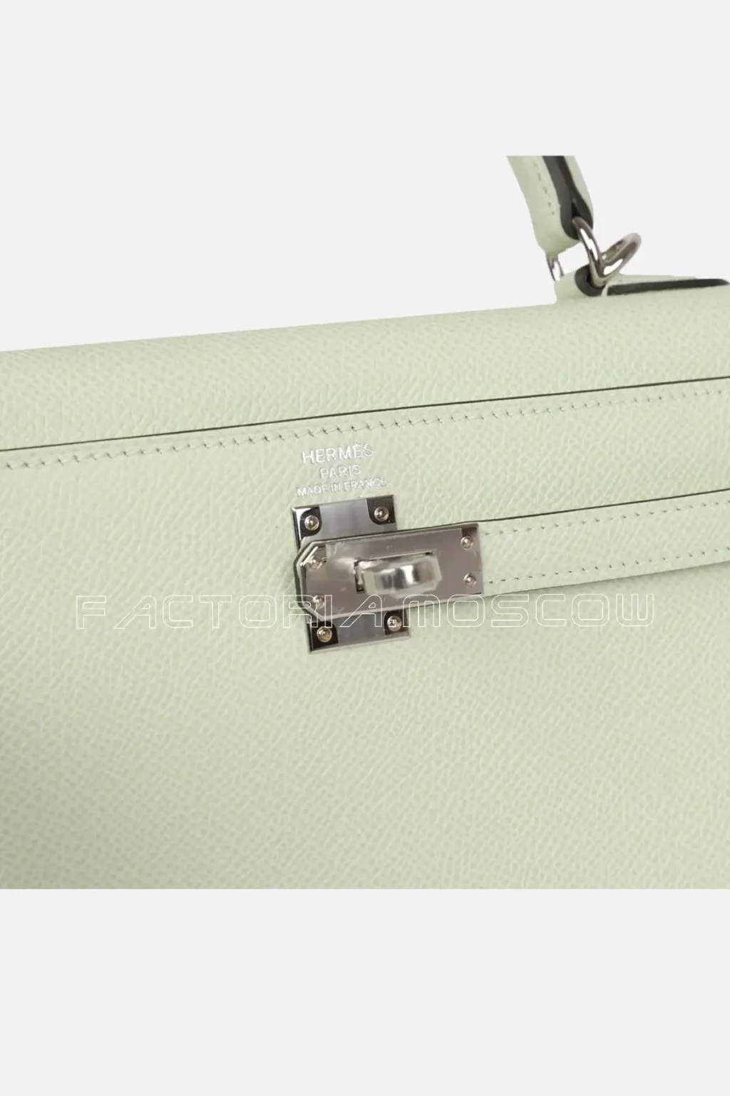 Hermès Kelly Sellier 25 Vert Fizz Epsom PHW