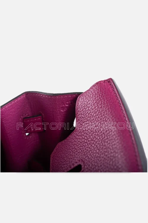 Hermès Birkin 25 Rose Purple Togo PHW