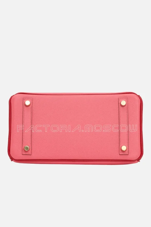 Hermes Birkin 25 HSS Bag Colour Rose Azalee/Rouge Casaque Epsom GHW