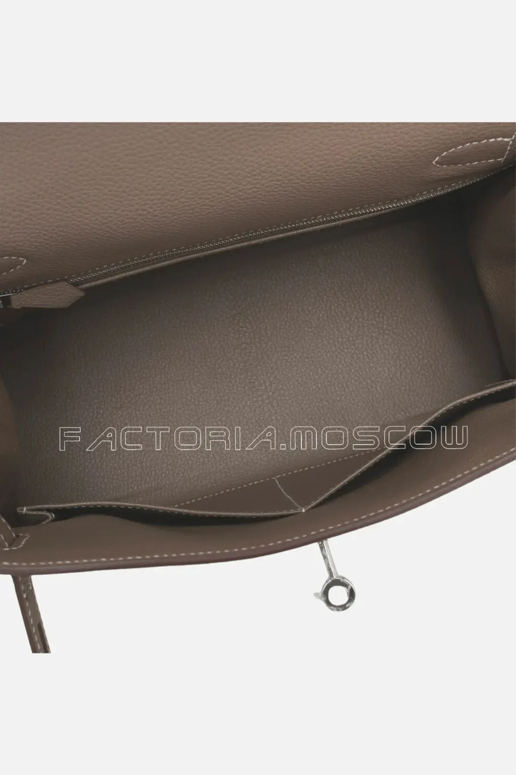 Hermès Kelly Retourne 28 Togo Colour Etoupe PHW