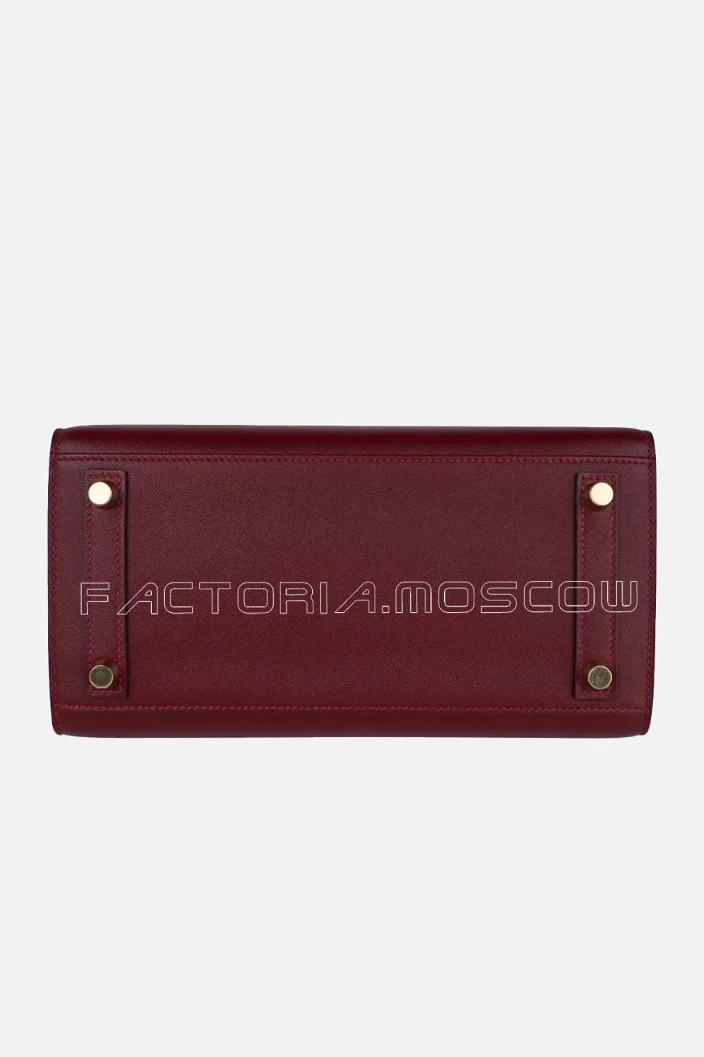 Hermes Birkin 25 Bag Sellier Rouge H Veau Madame GHW