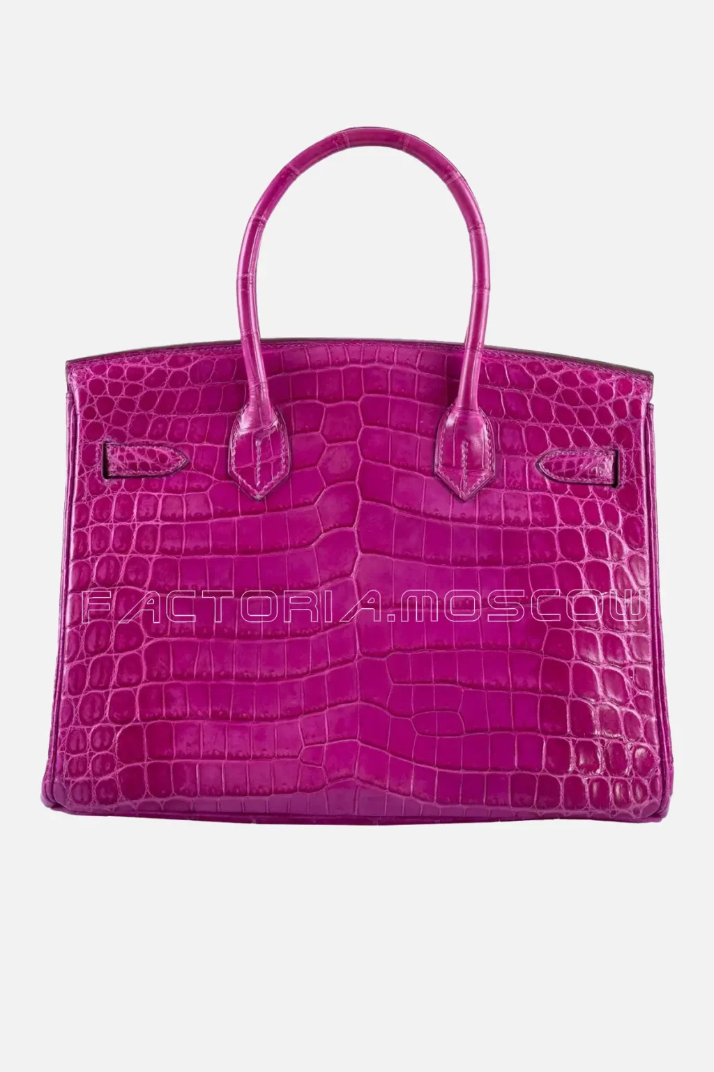 Hermes Birkin 30 Rose Scheherazade Shiny Niloticus Crocodile GHW