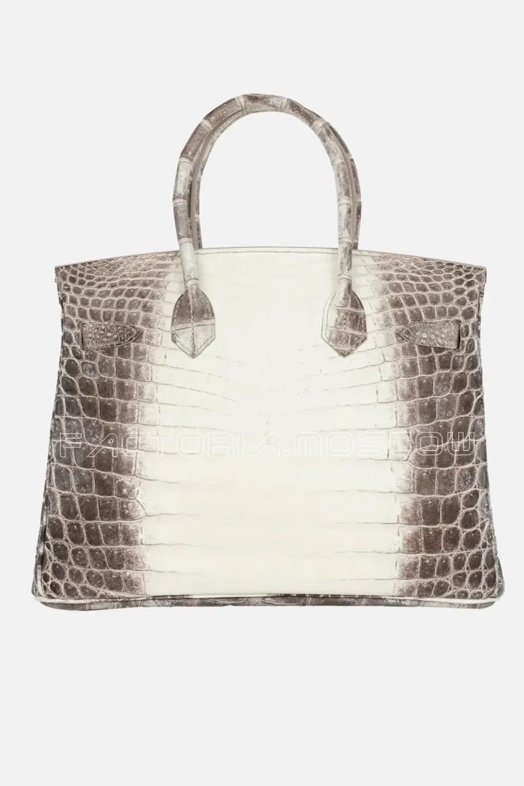 Hermès Birkin 30 Himalaya Niloticus Crocodile PHW