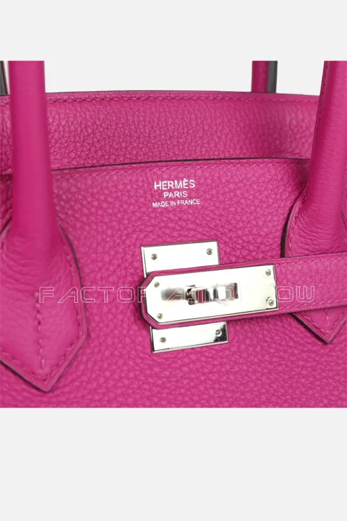 Hermès Birkin 30 Rose Pourpre Togo PHW