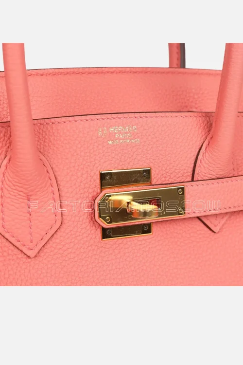 Hermès Special Order (HSS) Birkin 30 Rose Candy Togo GHW