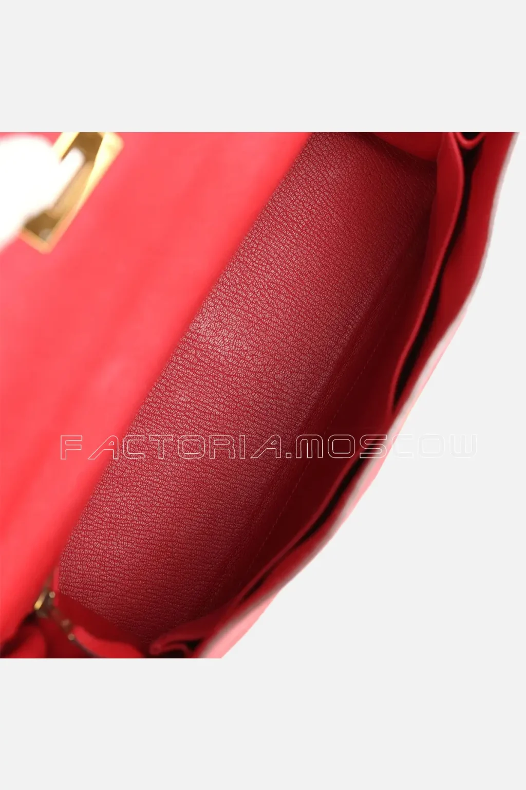 Hermès Kelly Retourne 32 Vermillion Clemence GHW