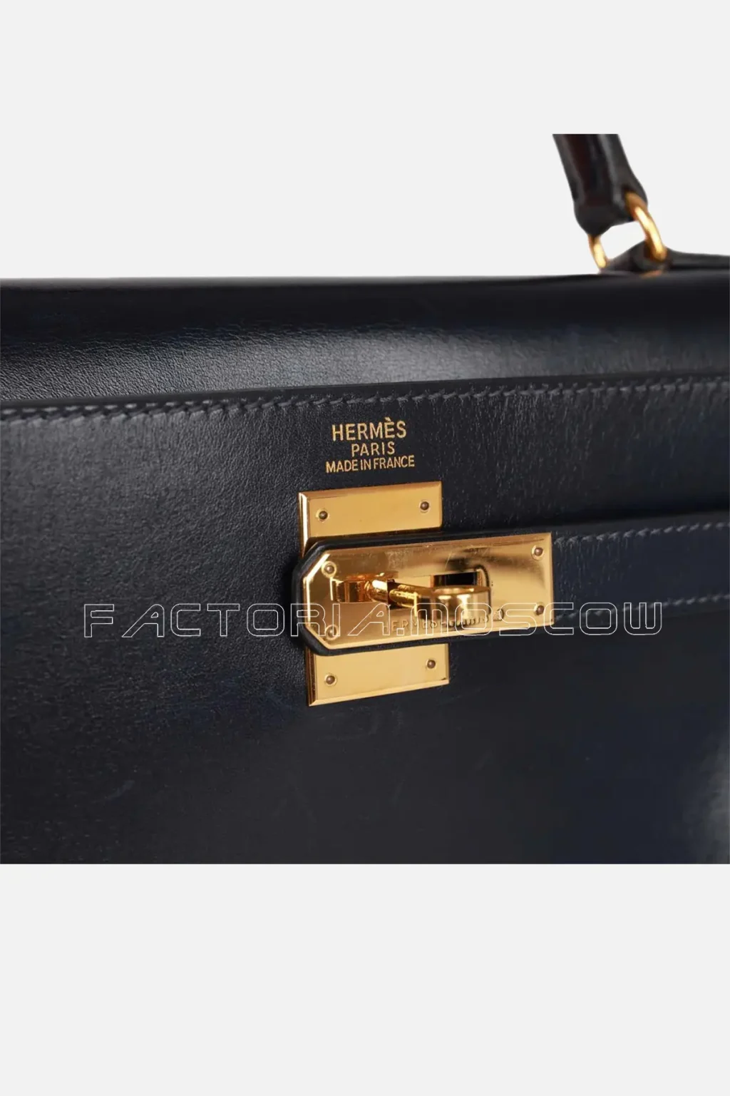 Hermès Kelly Retourne 32 Navy Box GHW