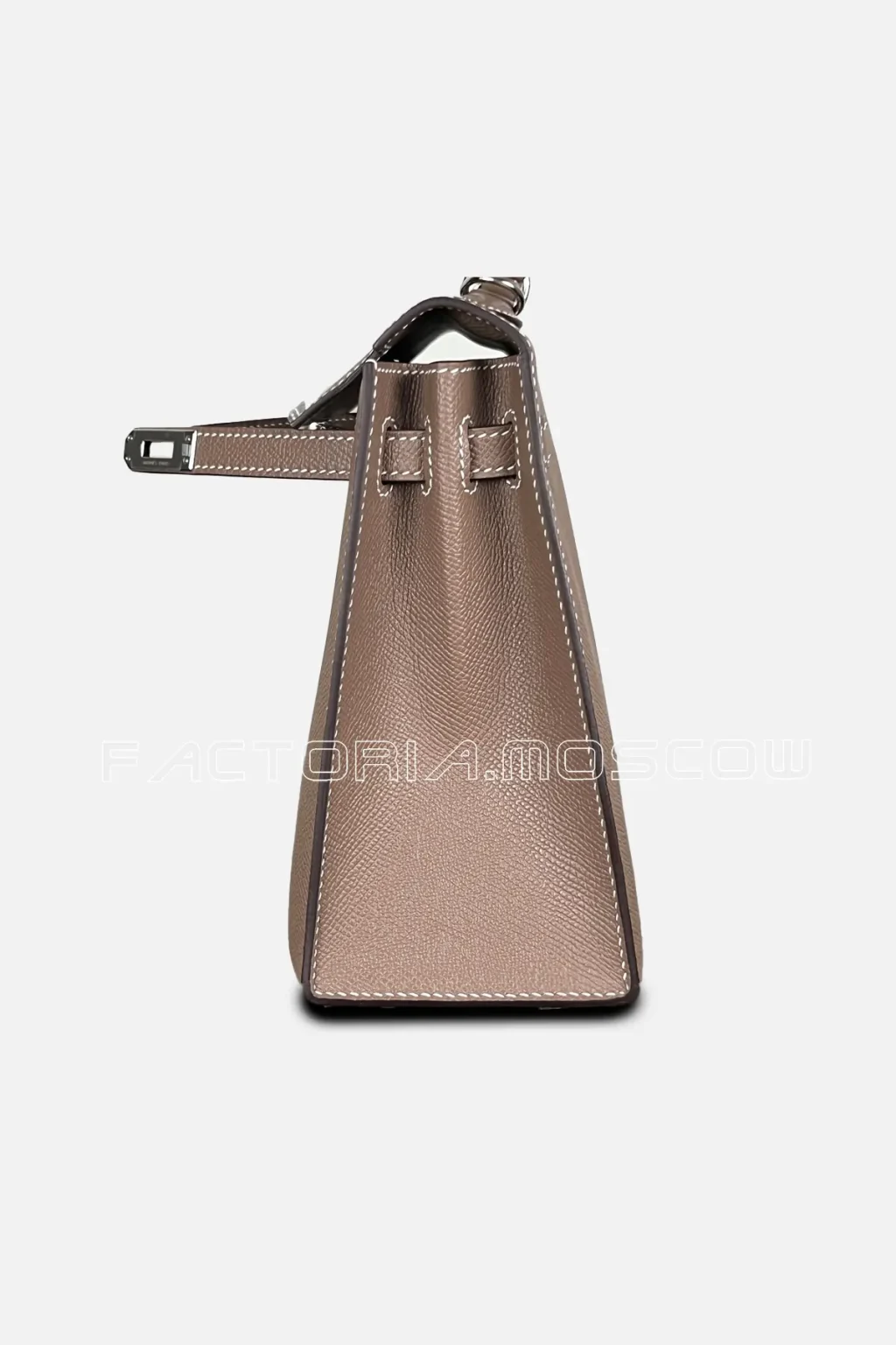 Hermes Kelly Sellier 25 Epsom Colour Etoupe PHW
