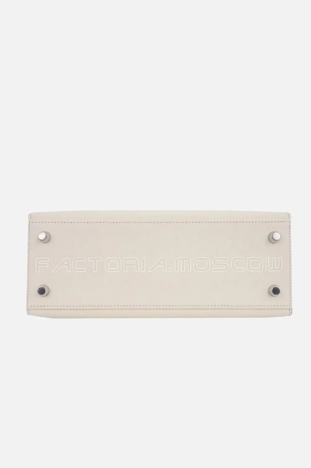 Hermes Kelly Sellier 25 Bag Nata Epsom Leather PHW